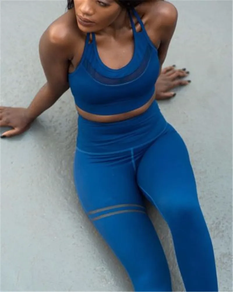 Sports High Waist Plain Bodycon Skinny Leggings Pants
