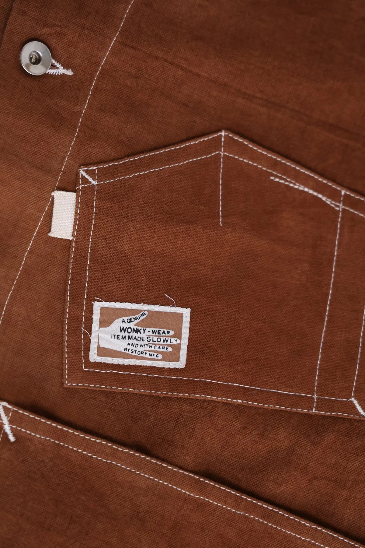 Station Jacket - Brown Wonky-Wear