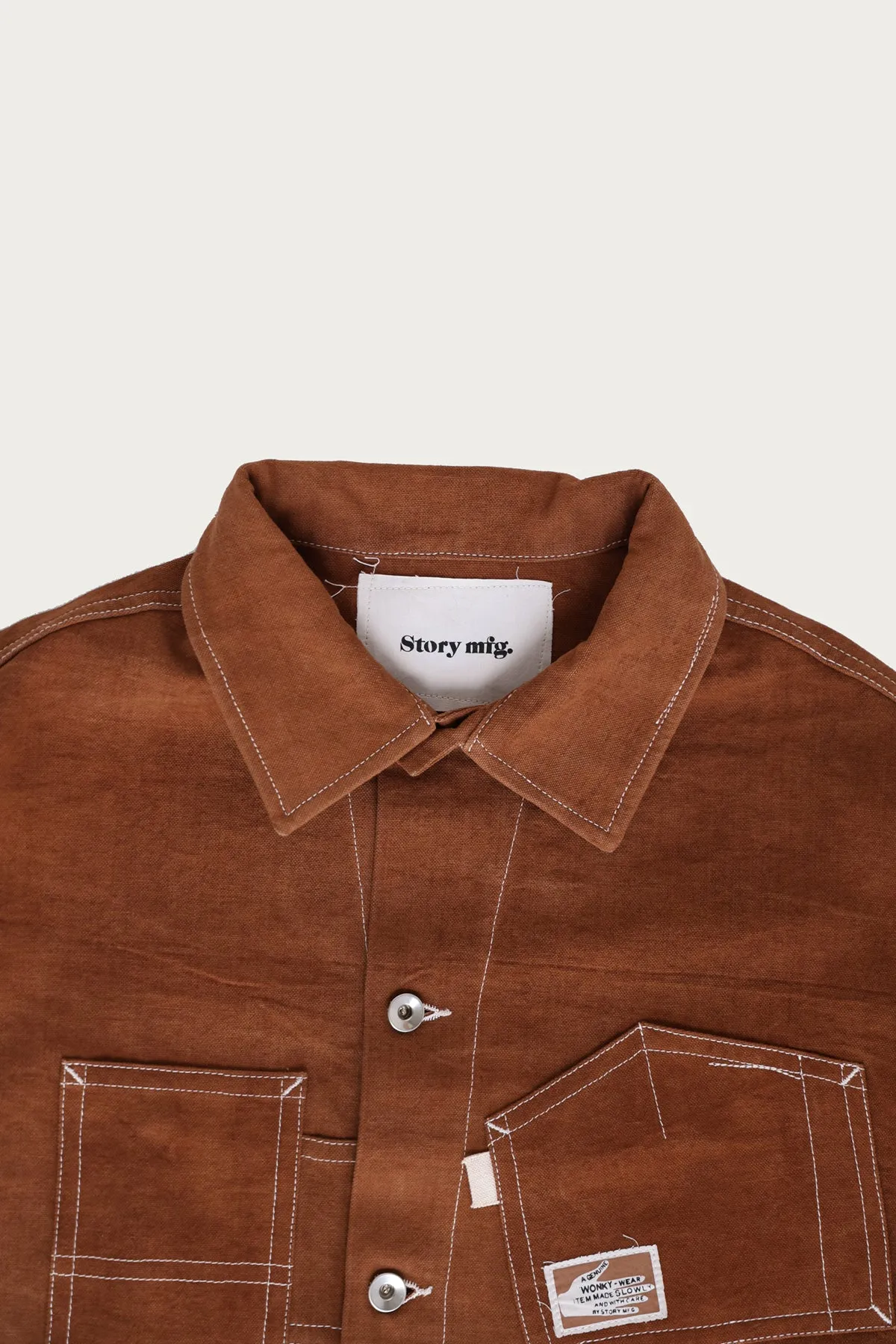 Station Jacket - Brown Wonky-Wear