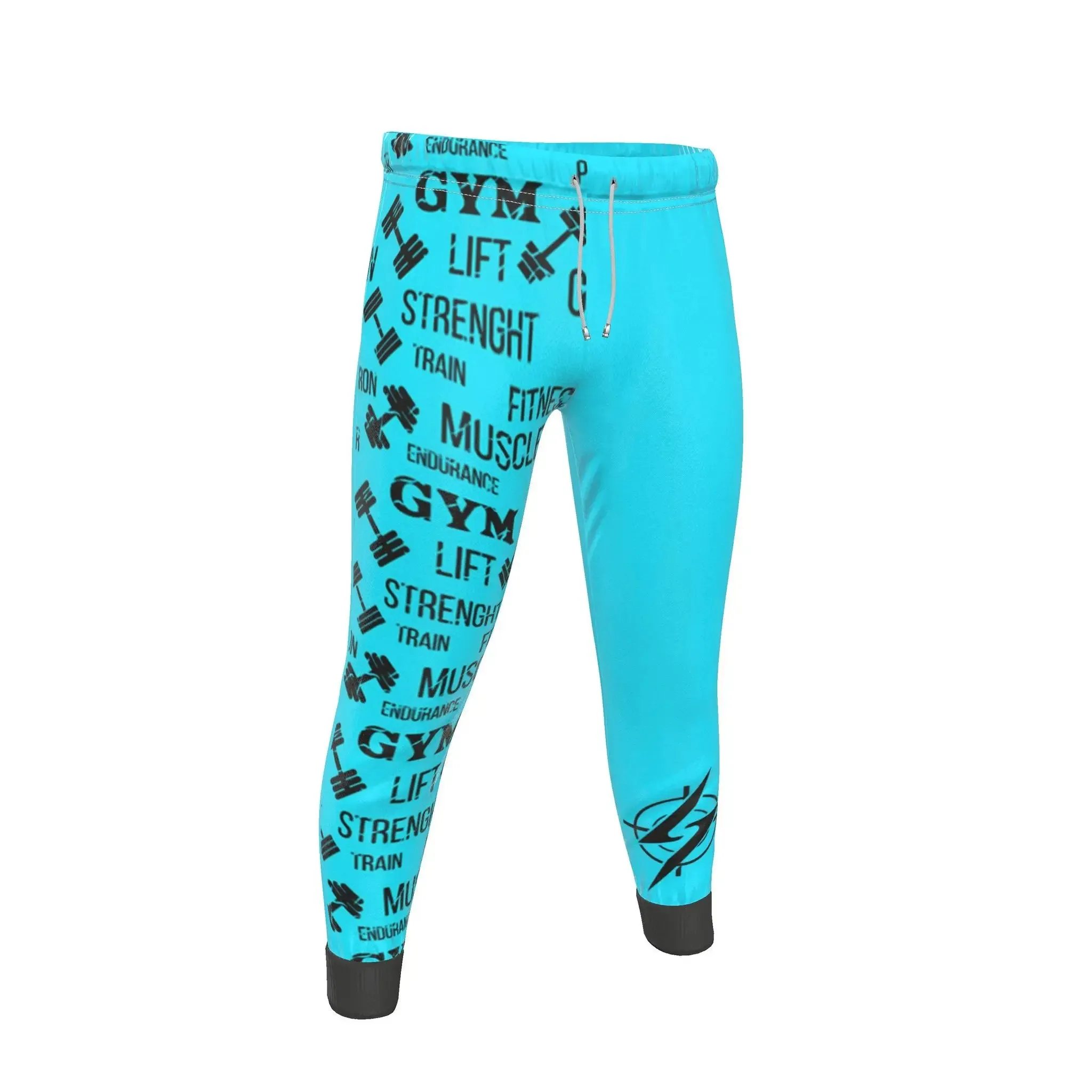 Strike Jogging Bottoms Cyan Blue