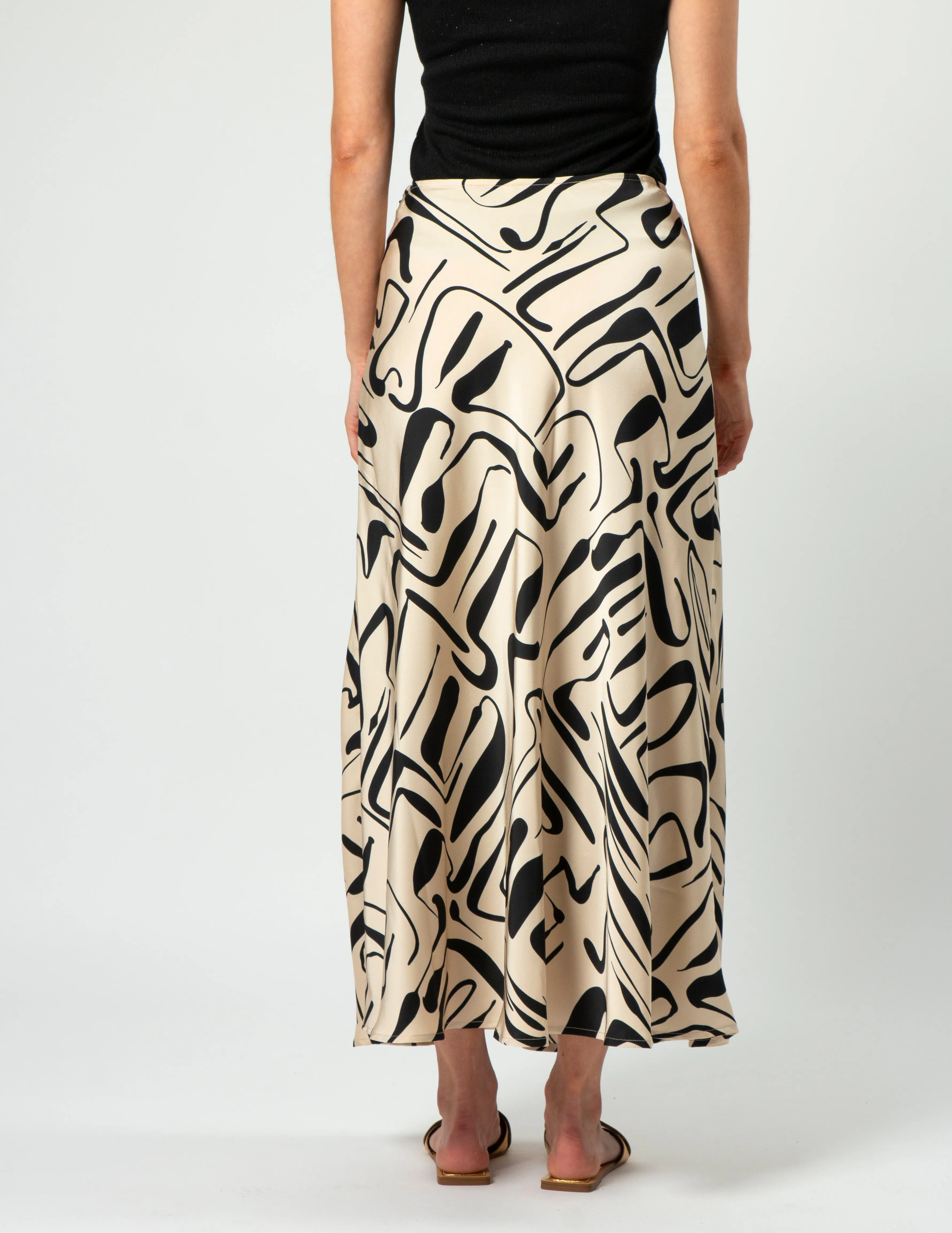 Summer Skirt - Painterly Geo