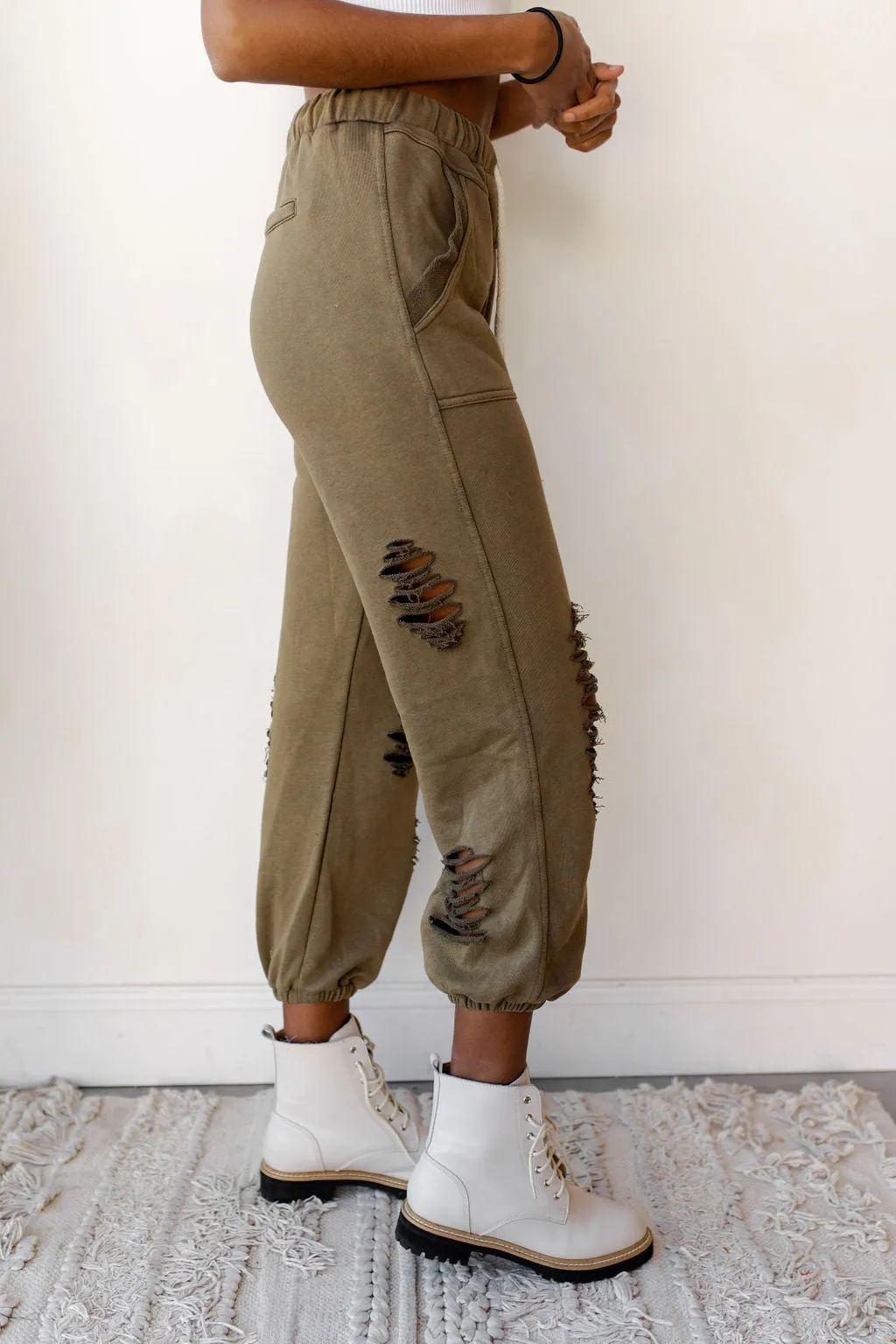 thrashing joggers