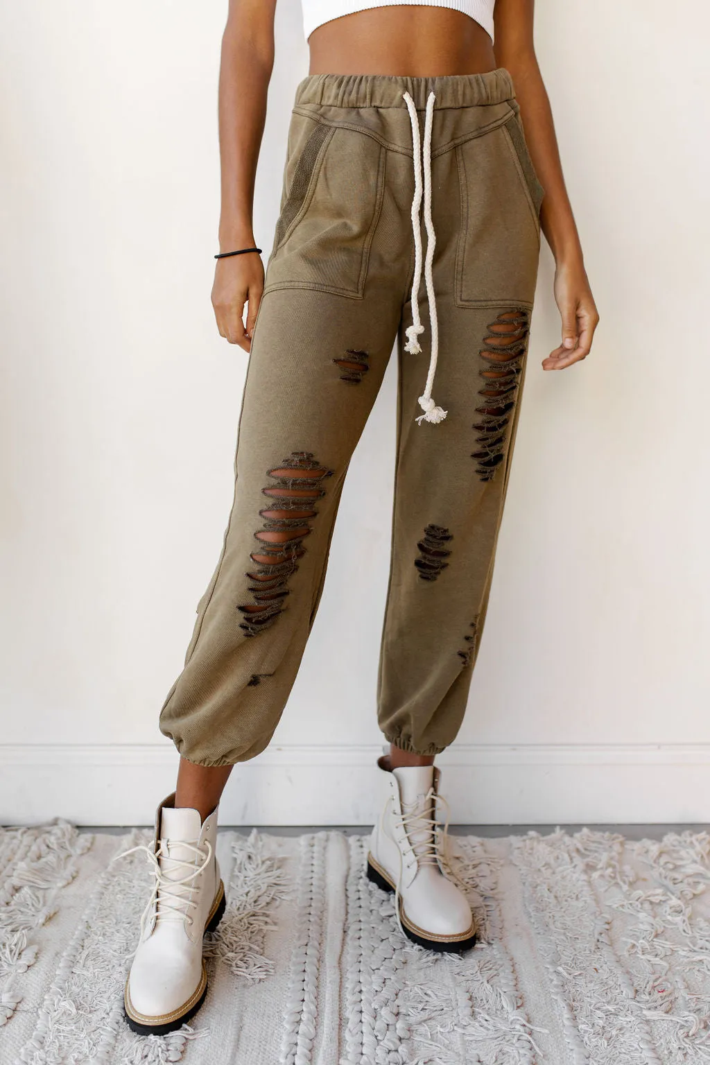 thrashing joggers