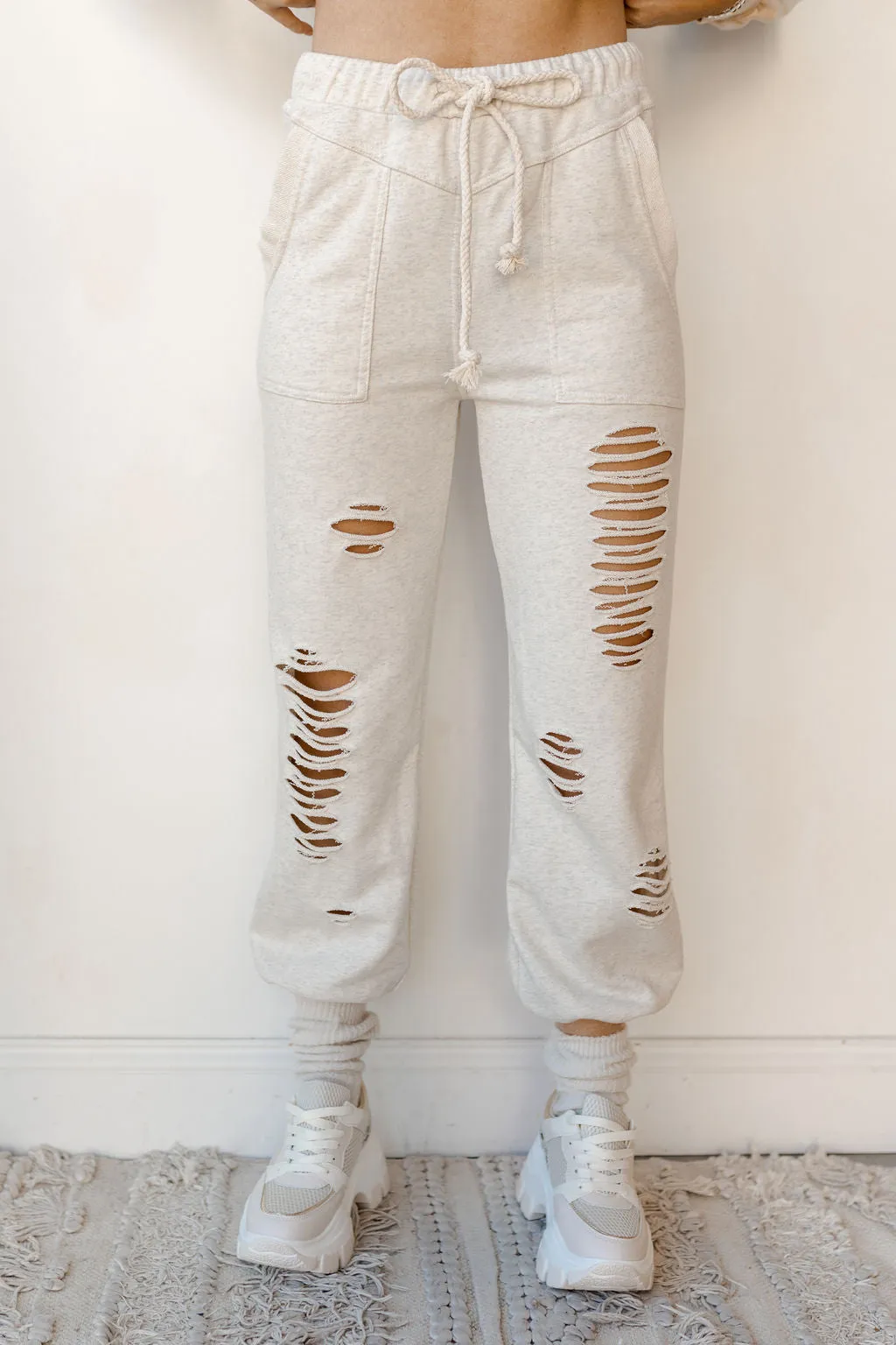 thrashing joggers