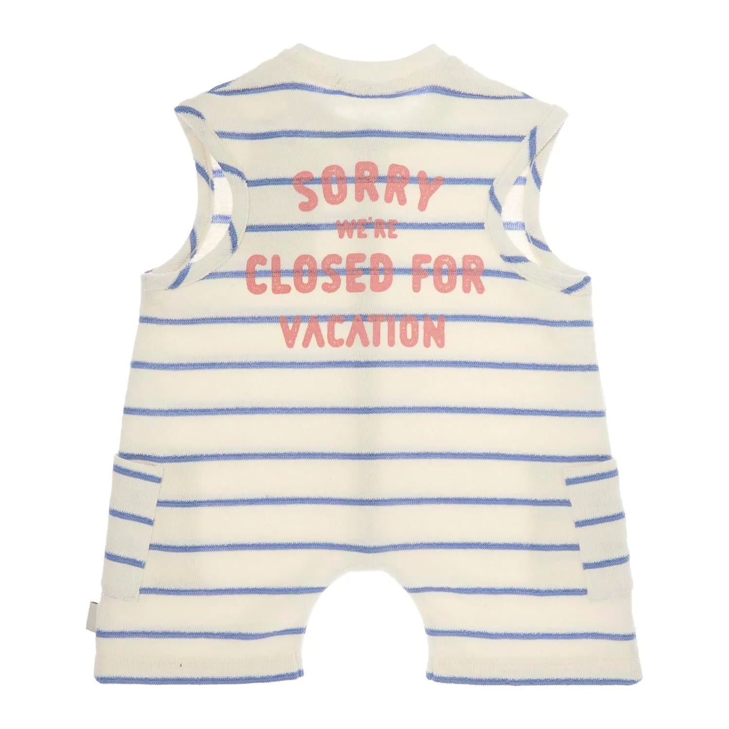 Tocoto Vintage Blue Stripe Overall