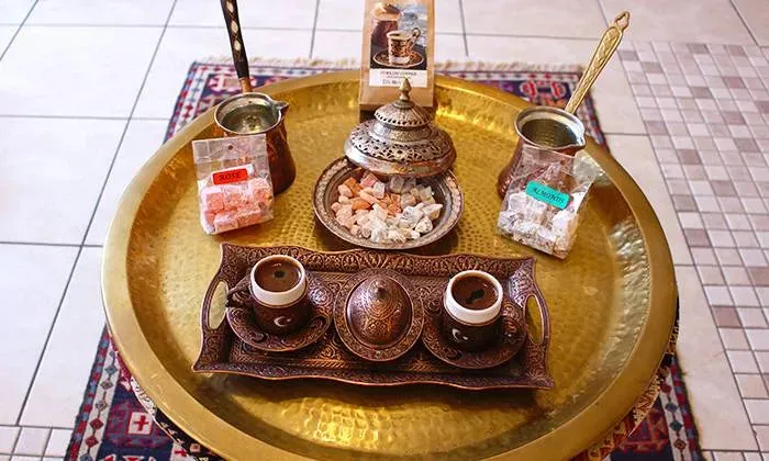 Turkish Delight Pairing with Turkish Coffee at Turkspirit Cafe
