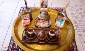 Turkish Delight Pairing with Turkish Coffee at Turkspirit Cafe