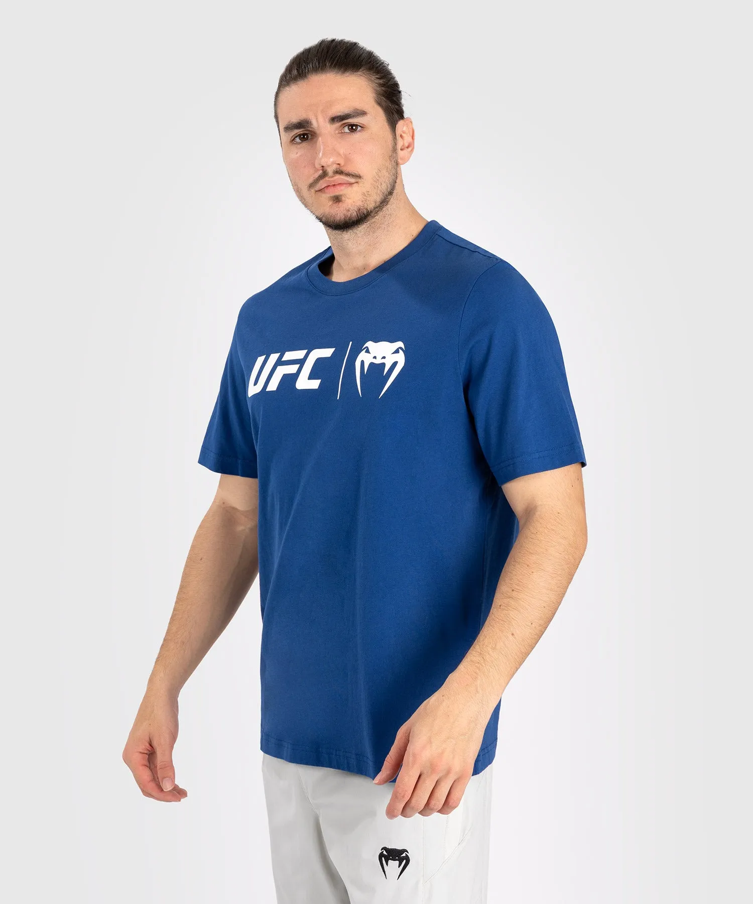UFC Venum Classic  T-Shirt - Navy Blue/White