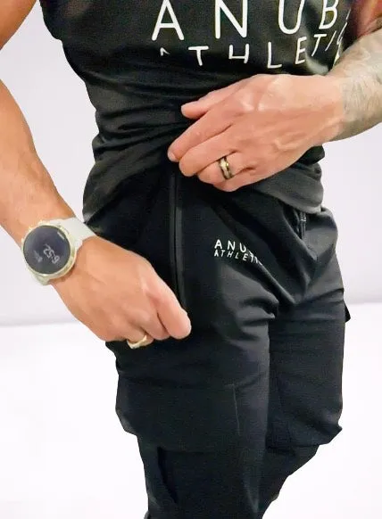 Unisex Urban Flex Cargo Joggers Black