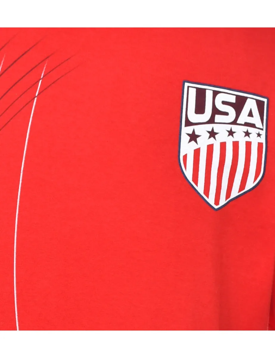 USA Printed T-shirt - XL