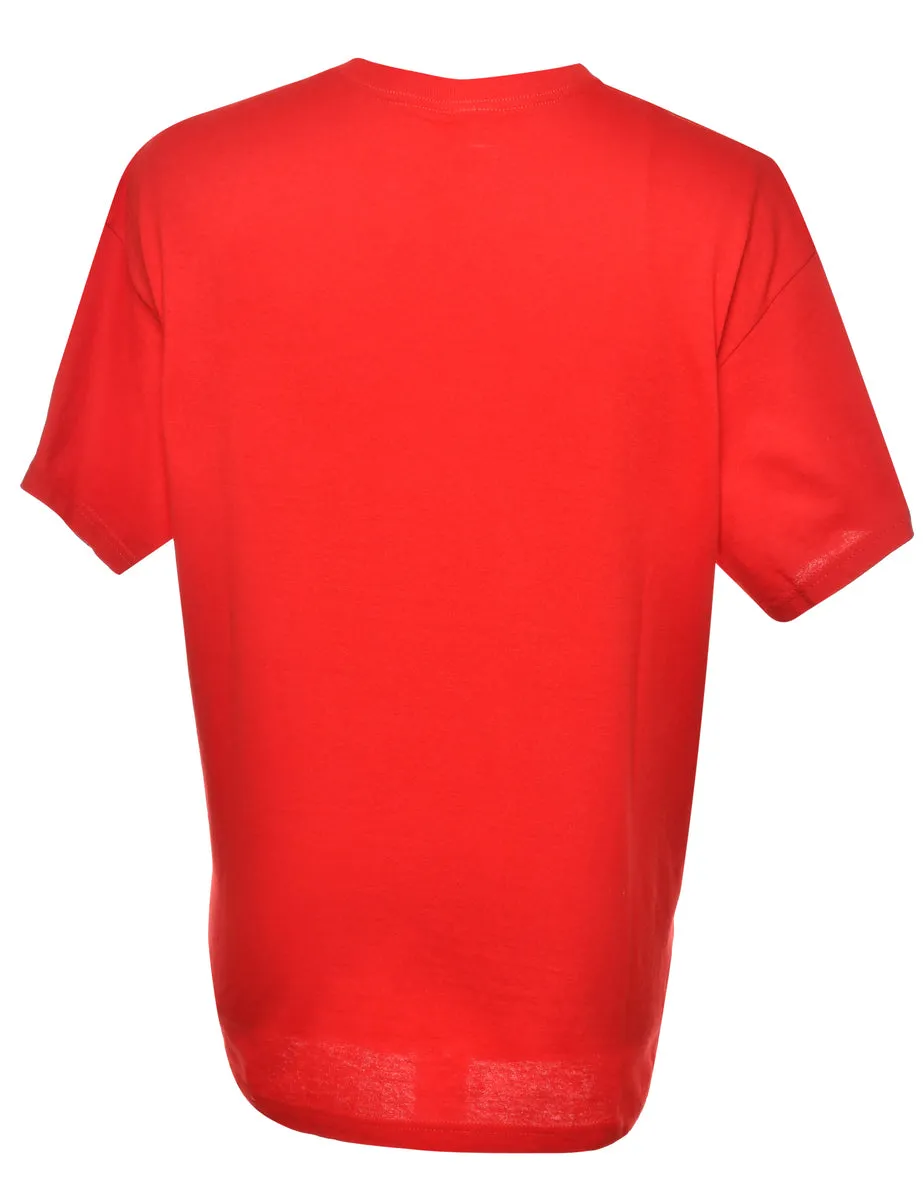 USA Printed T-shirt - XL