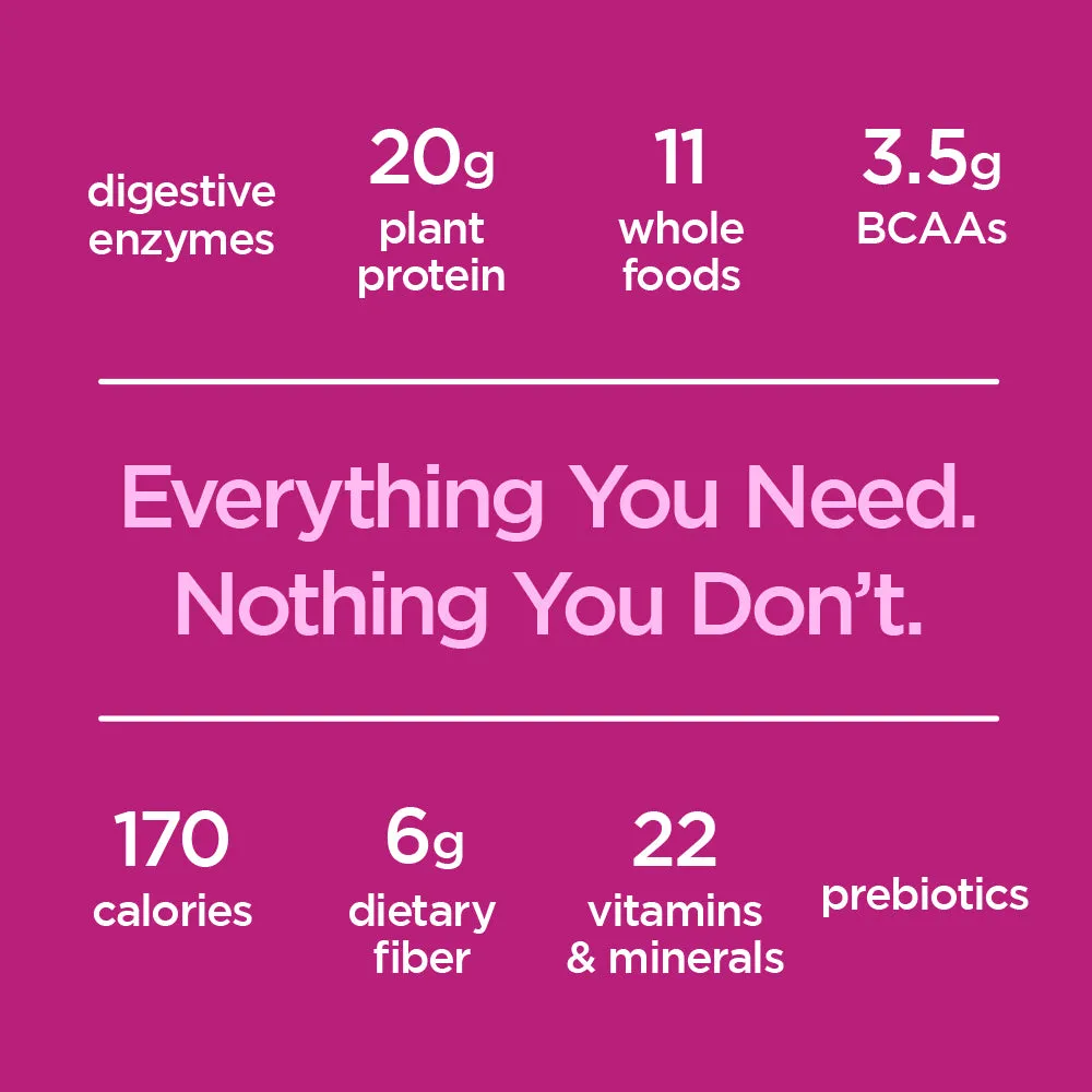 VeganSmart All-In-One Nutritional Shake - Wild Berries (15 Servings)