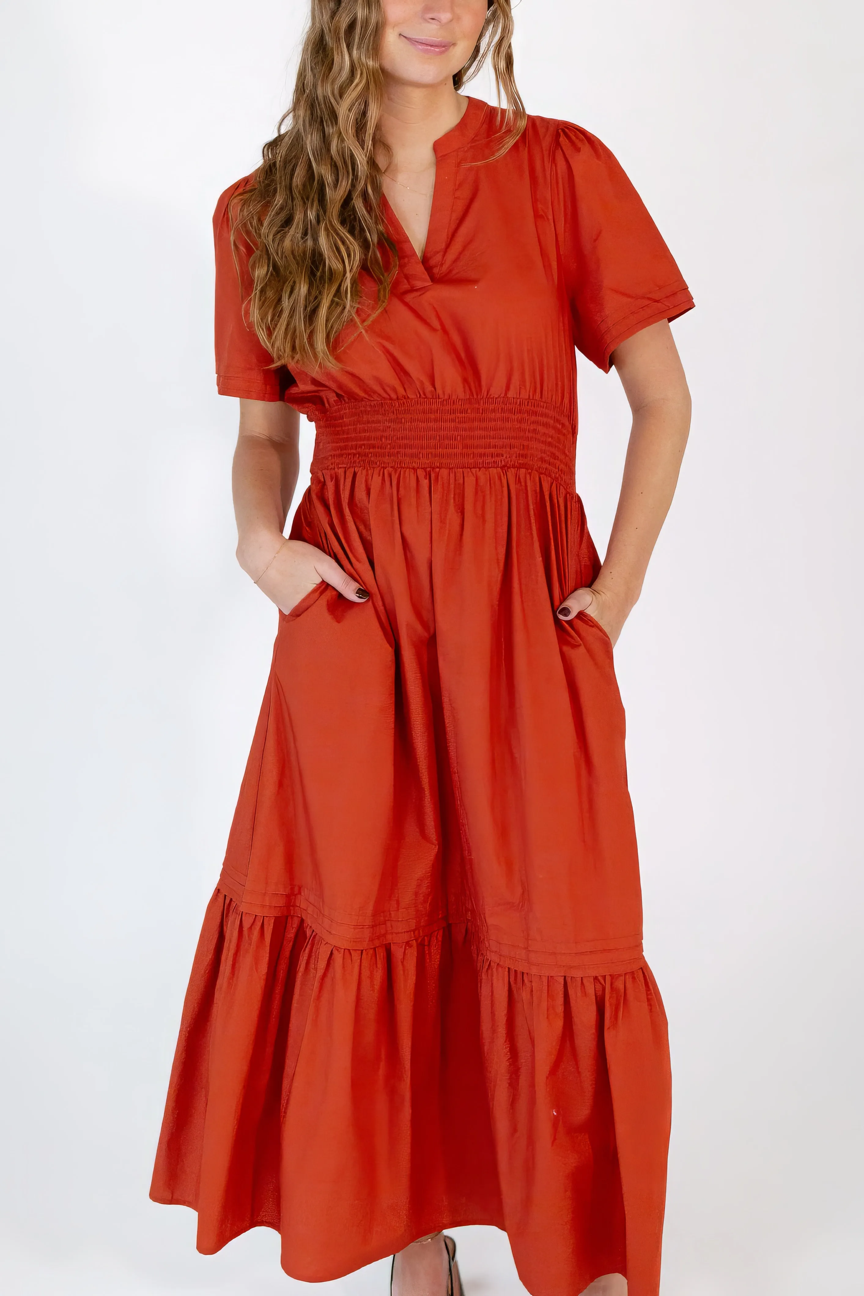 Virginia Smocked Maxi Dress
