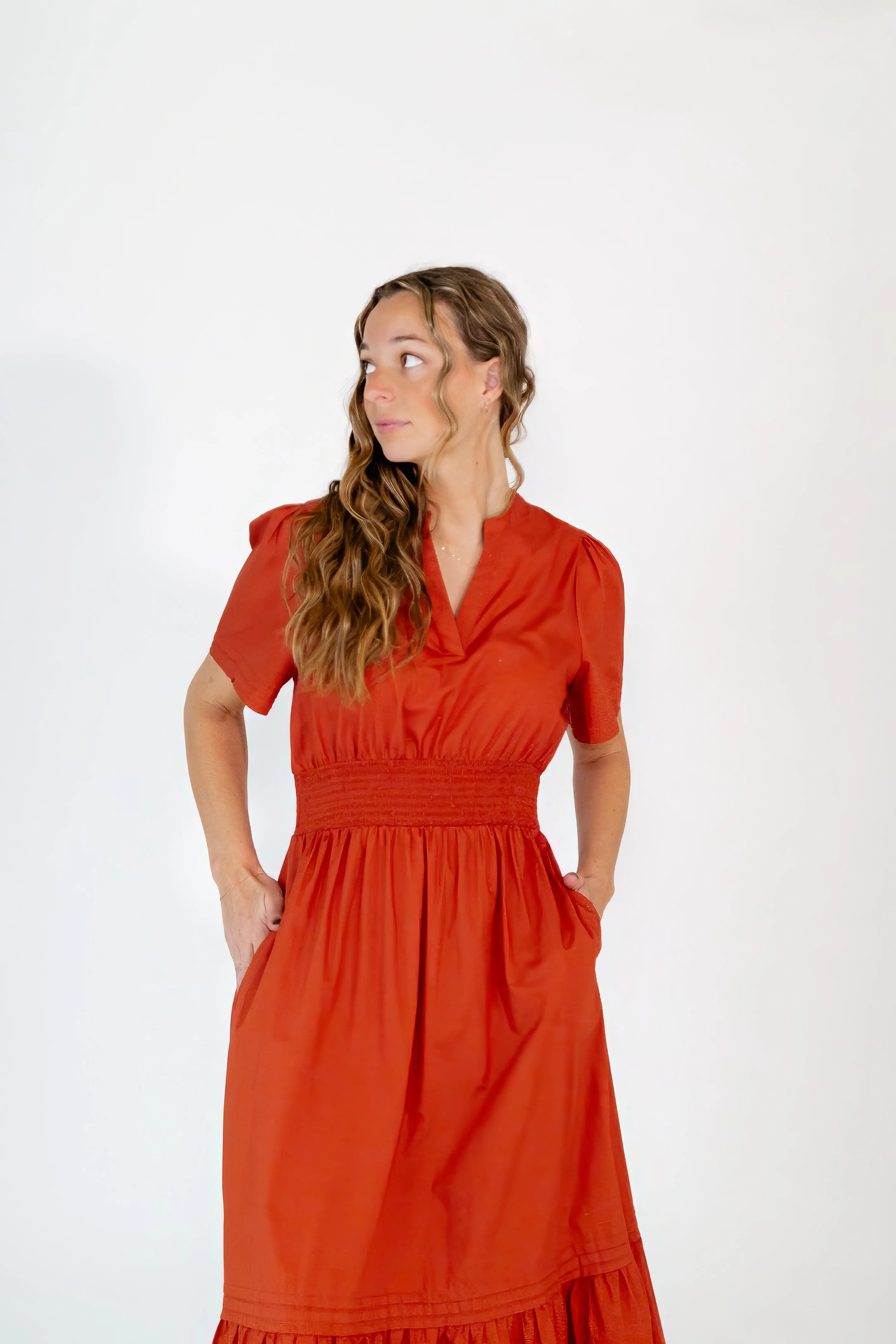 Virginia Smocked Maxi Dress