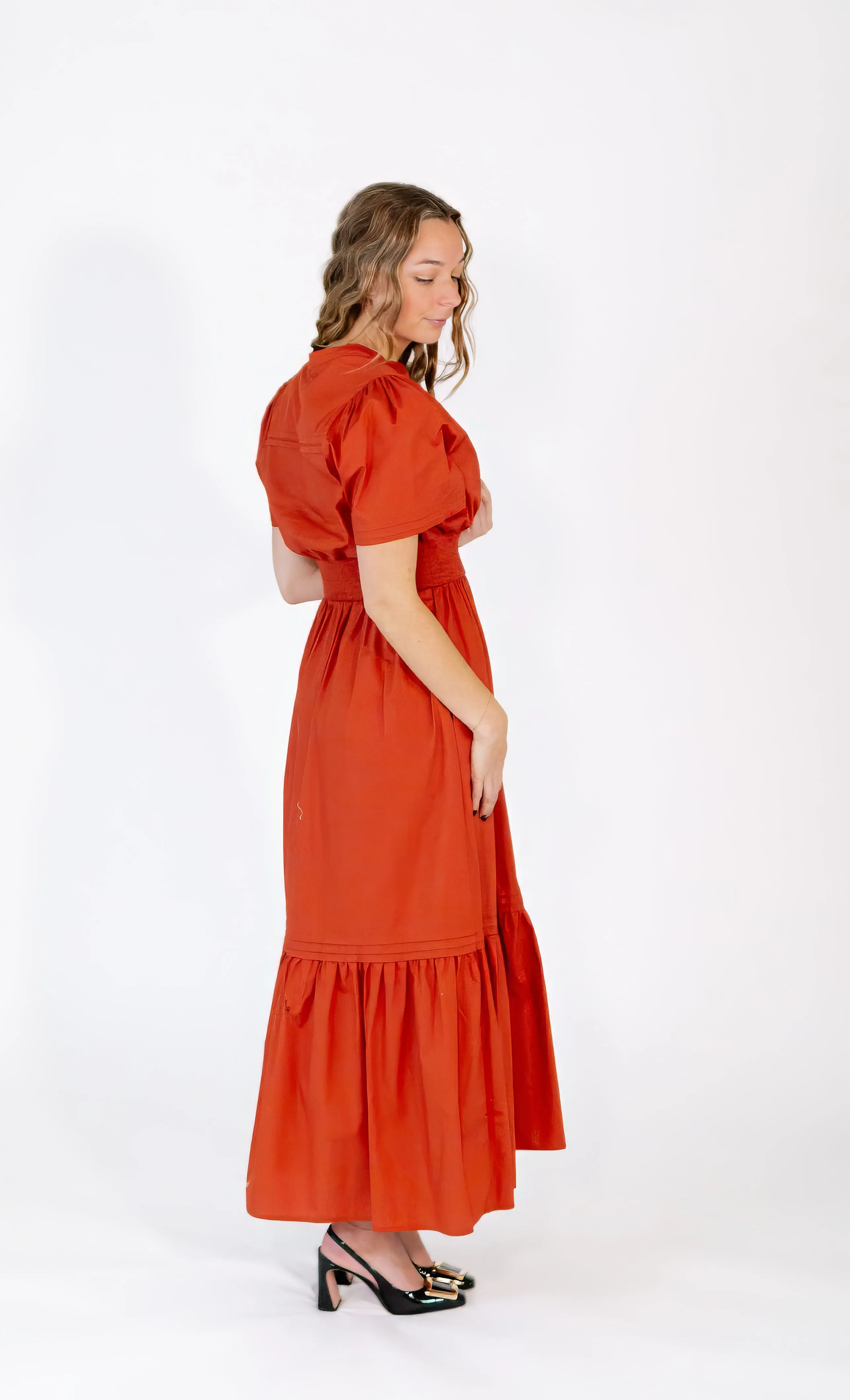Virginia Smocked Maxi Dress