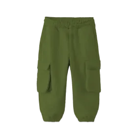 Whistle & Flute Bamboo Drawstring Cargo Joggers || Olive