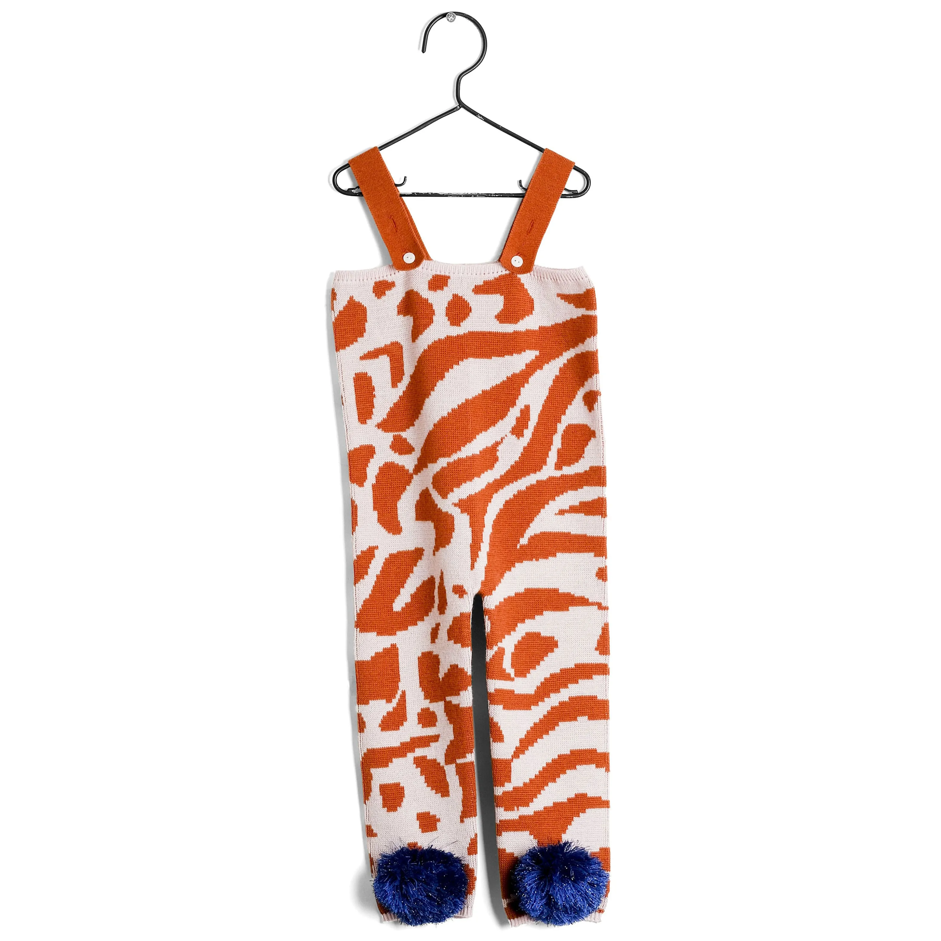 Wolf And Rita Superbacana Laranja Emmanuel Knit Overall